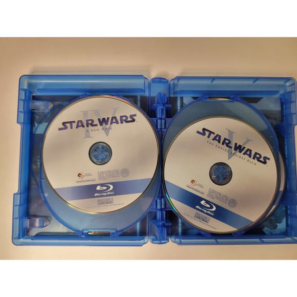 Star Wars:‎ The Complete Saga I-VI (Episodes 1-6) Blu-ray 9-Disc Set - Picture 4 of 7
